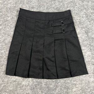 French Toast Girl's‎ Scort Size 12 Black Mini Skirt Uniform Pleated